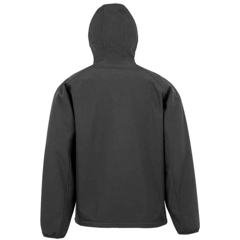 Result Recycled Three Layer Printable Hooded Soft Shell Jacket
