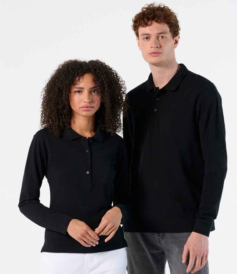 SOL'S Winter II Long Sleeve Cotton Pique Polo Shirt