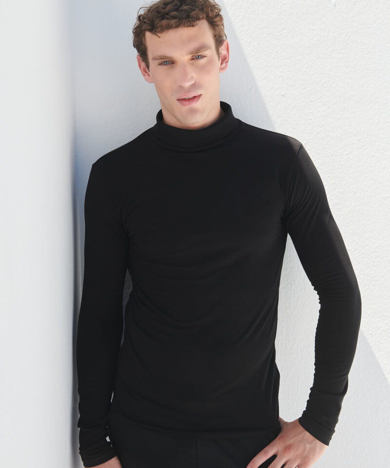 SF Clothing Feel Good Stretch Roll Neck Top