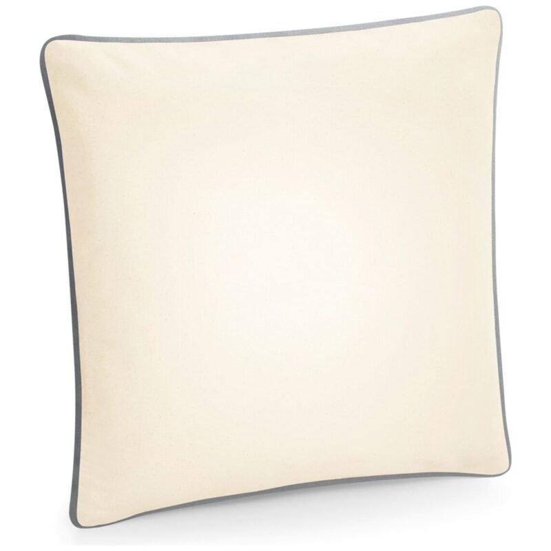 Westford Mill Fairtrade Piped Cushion Cover