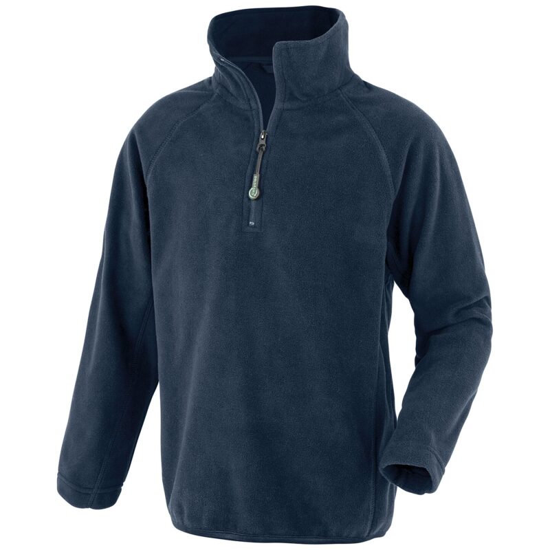 Result Recycled Kids Zip Neck Micro Fleece