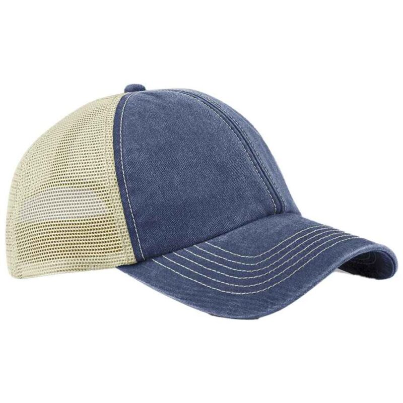 Beechfield 6 Panel Vintage Trucker Cap