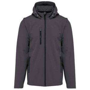 Kariban Unisex Three Layer Hooded Soft Shell Jacket