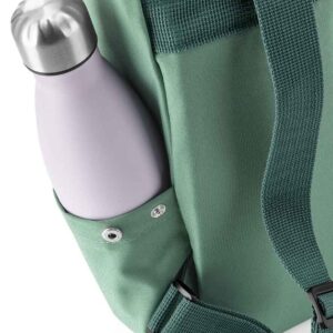 BagBase Recycled Mini Twin Handle Roll-Top Backpack