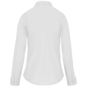 Kariban Ladies Long Sleeve Mandarin Collar Shirt