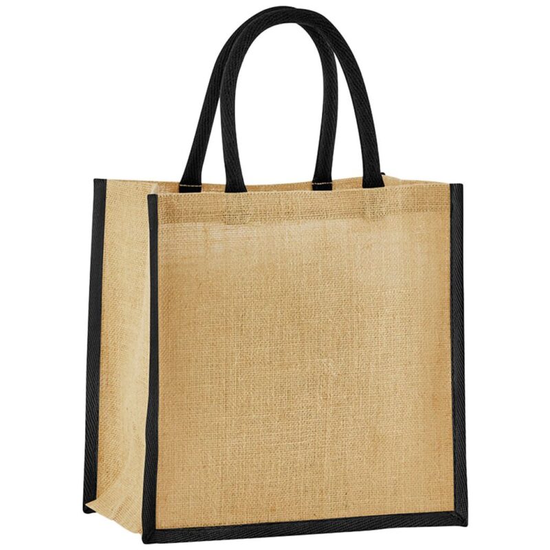 Westford Mill Natural Starched Jute Mini Gift Bag