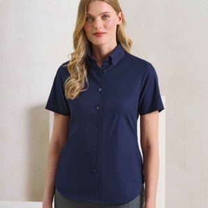 Premier Ladies Supreme Short Sleeve Oxford Shirt