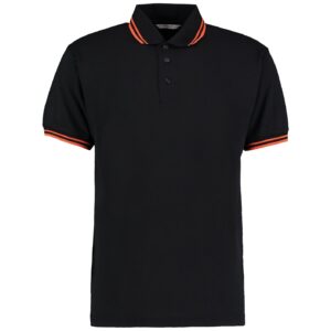 Kustom Kit Contrast Tipped Poly/Cotton Pique Polo Shirt
