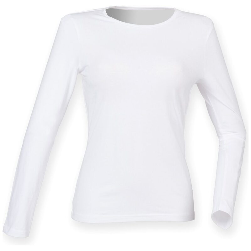 SF Clothing Ladies Feel Good Long Sleeve Stretch T-Shirt