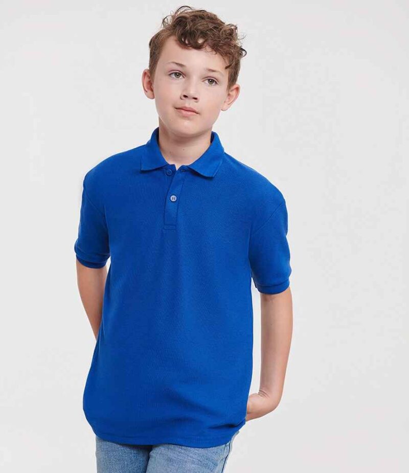 Russell Athletic Kids Poly/Cotton Pique Polo Shirt