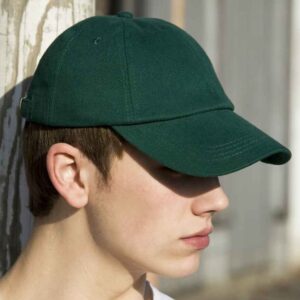 Result Low Profile Heavy Brushed Cotton Cap