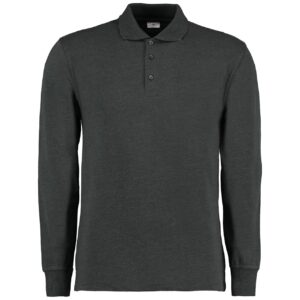 Kustom Kit Long Sleeve Poly/Cotton Pique Polo Shirt