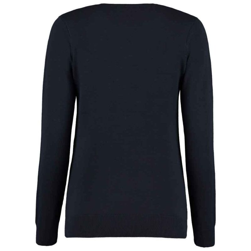 Kustom Kit Ladies Arundel Cotton Acrylic V Neck Sweater