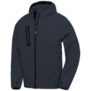 Result Recycled Three Layer Printable Hooded Soft Shell Jacket