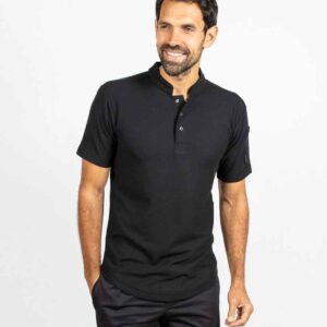 Le Chef Knitted Pique Chef's Shirt