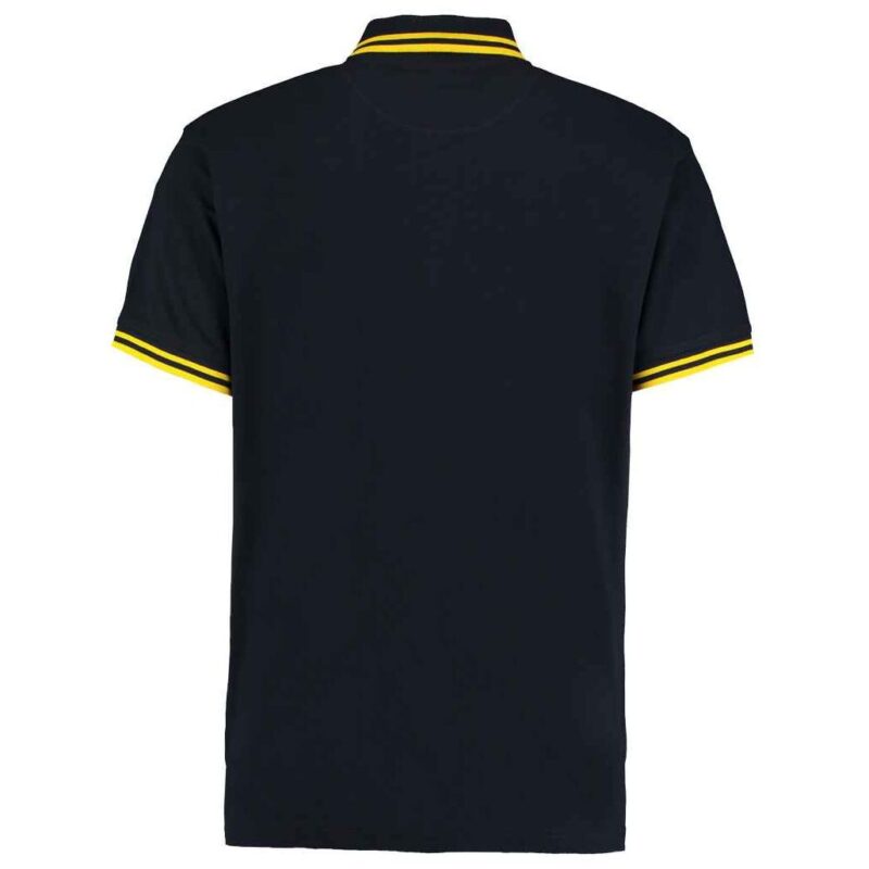 Kustom Kit Contrast Tipped Poly/Cotton Pique Polo Shirt