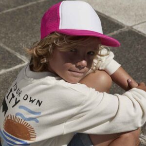 Beechfield Kids Vintage Snapback Trucker Cap