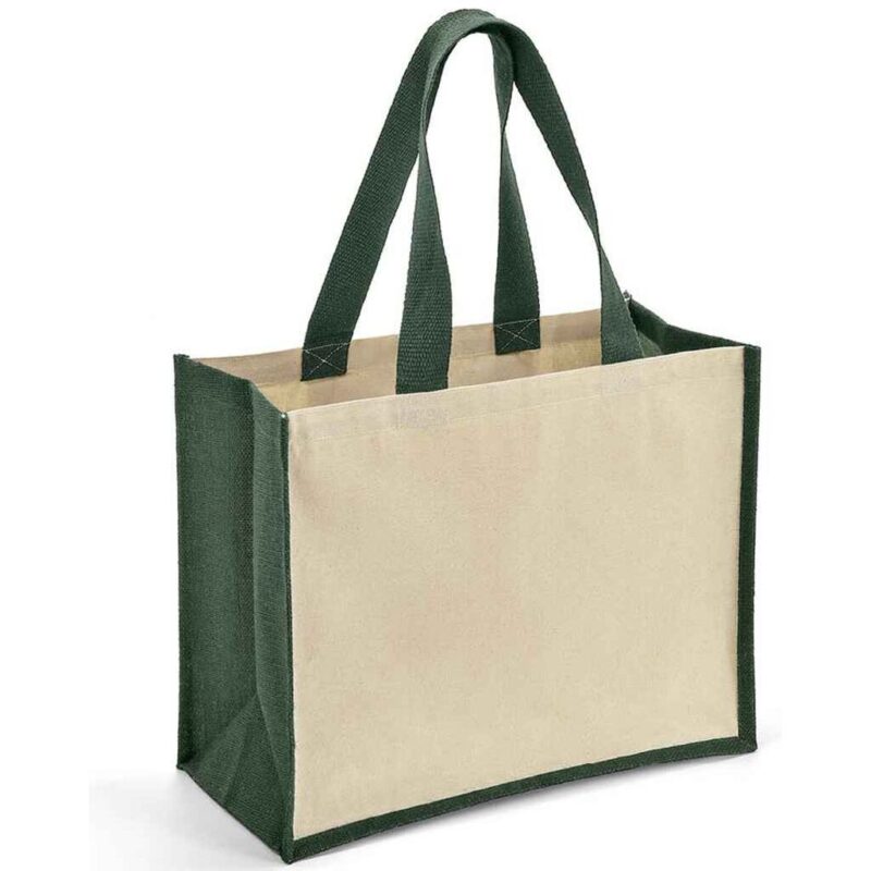 Brand Lab Jute and Canvas Shopper