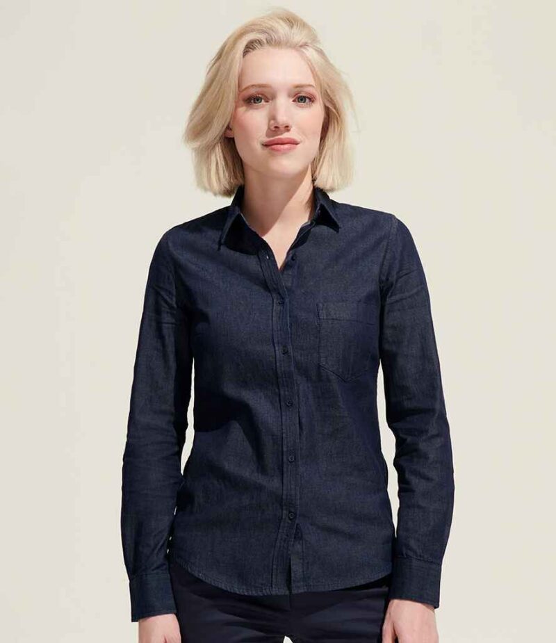 SOL'S Ladies Barry Denim Shirt