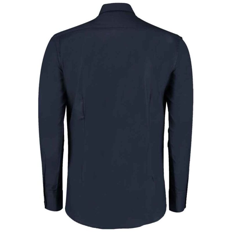 Kustom Kit Long Sleeve Slim Fit Workwear Oxford Shirt