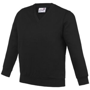 AWDis Academy Kids V Neck Sweatshirt