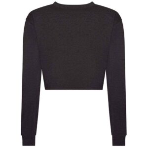 AWDis Ladies Long Sleeve Cropped T-Shirt