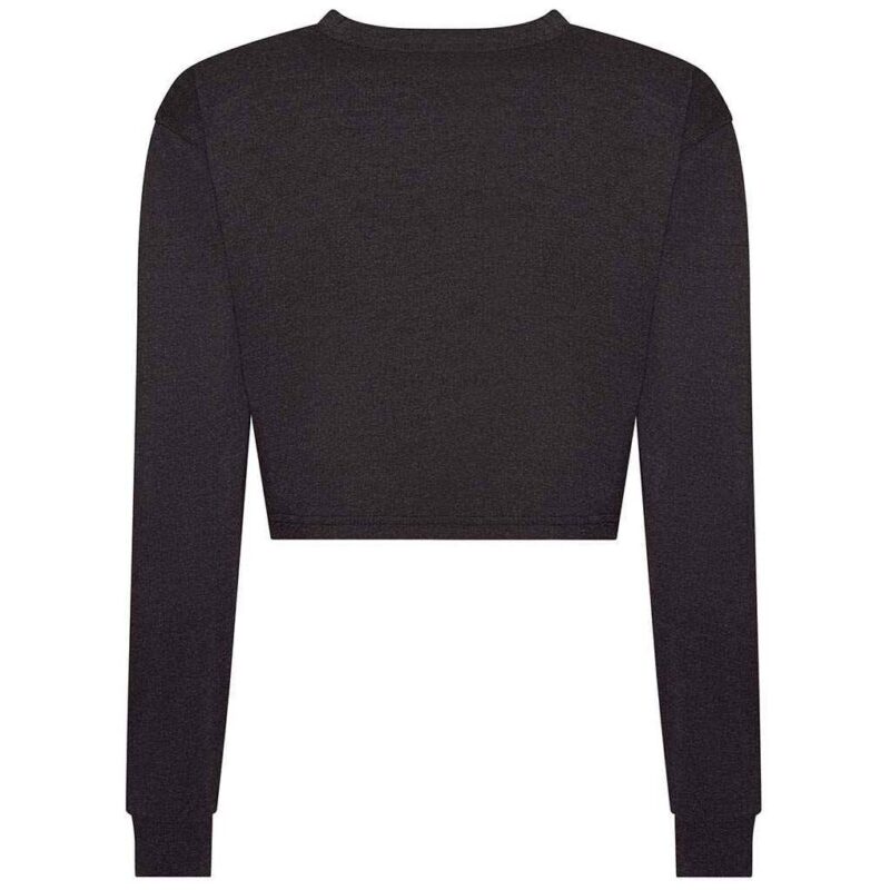 AWDis Ladies Long Sleeve Cropped T-Shirt