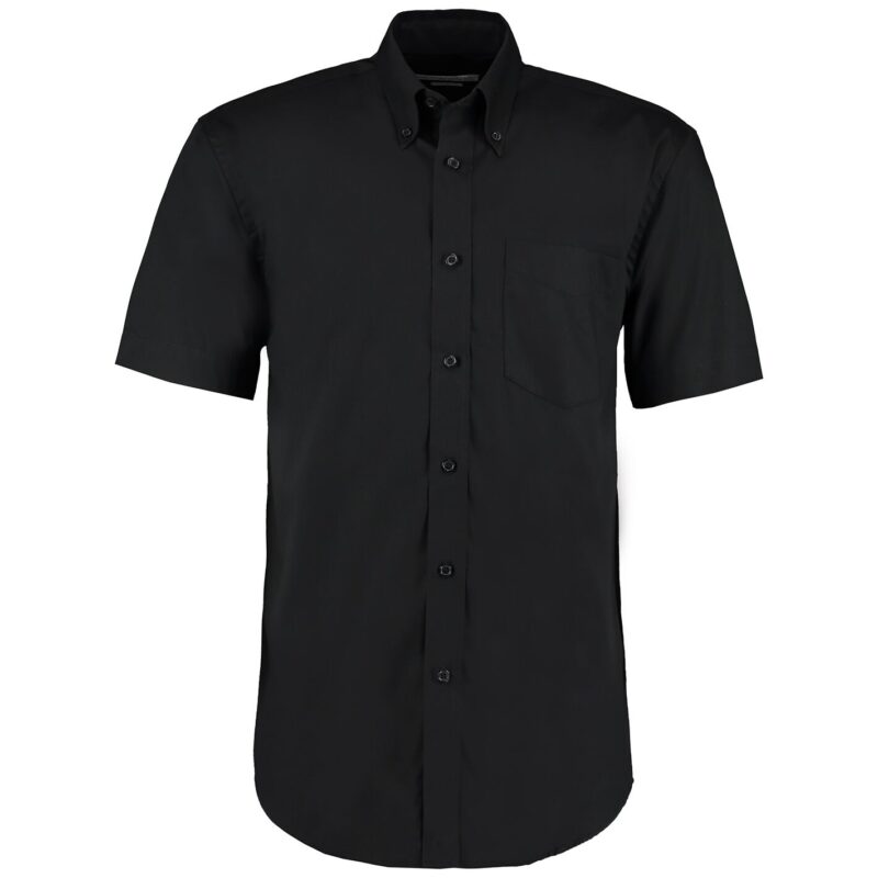 Kustom Kit Premium Short Sleeve Classic Fit Oxford Shirt