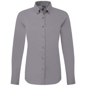 Premier Ladies Supreme Long Sleeve Oxford Shirt