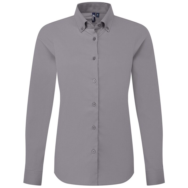 Premier Ladies Supreme Long Sleeve Oxford Shirt