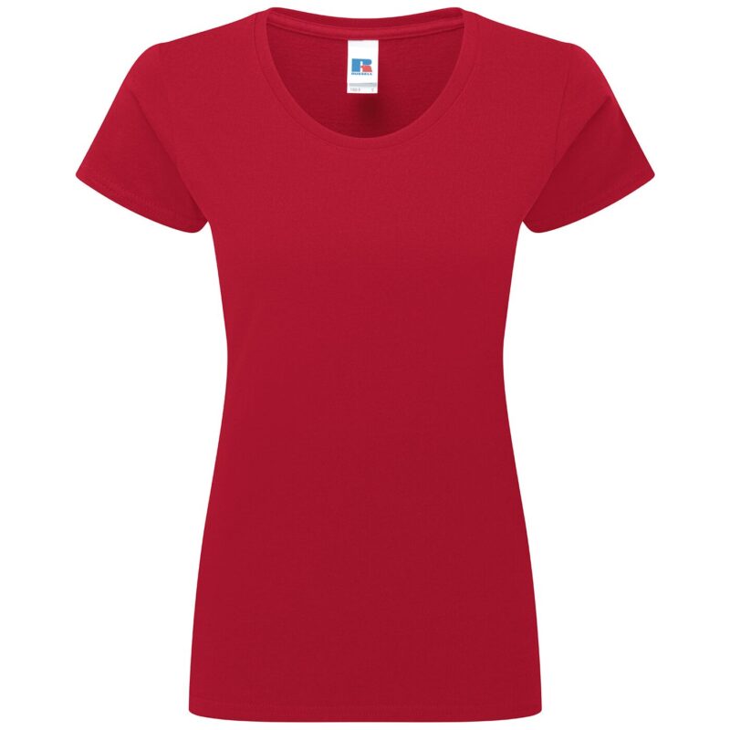 Russell Athletic Ladies Authentic Classic Ringspun T-Shirt