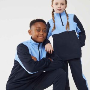 Finden + Hales Kids 1/4 Zip Tracksuit Top