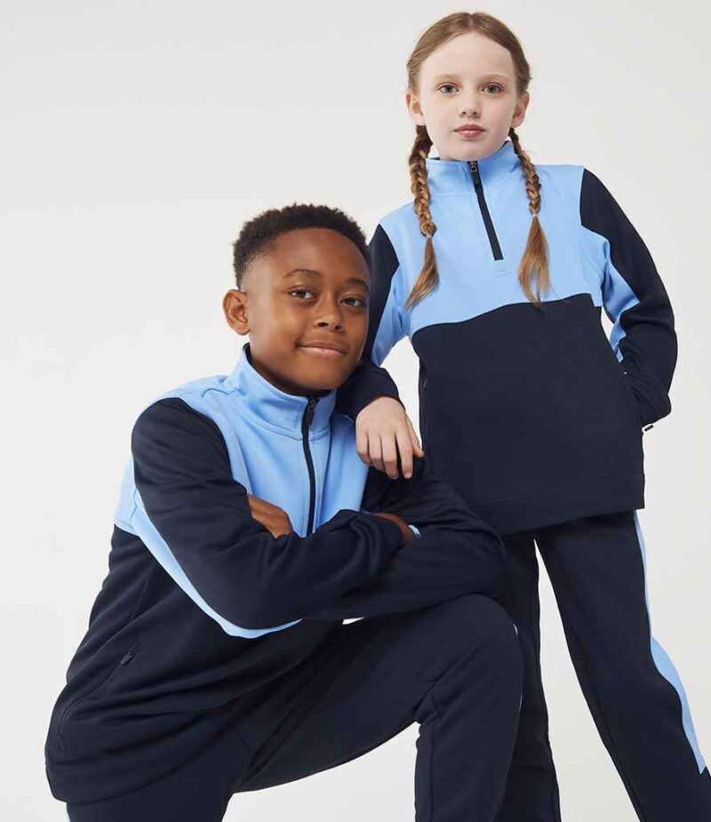 Finden + Hales Kids 1/4 Zip Tracksuit Top