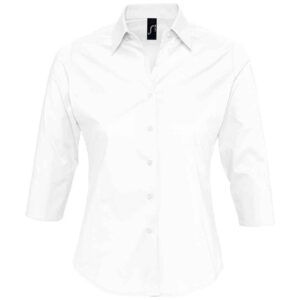 SOL'S Ladies Effect 3/4 Sleeve Fitted Shirt