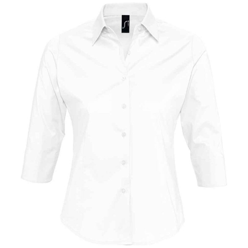 SOL'S Ladies Effect 3/4 Sleeve Fitted Shirt