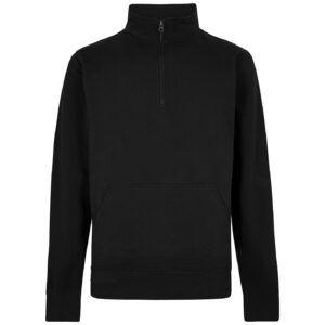 Kustom Kit Regular Fit 1/4 Zip Pique Sweatshirt