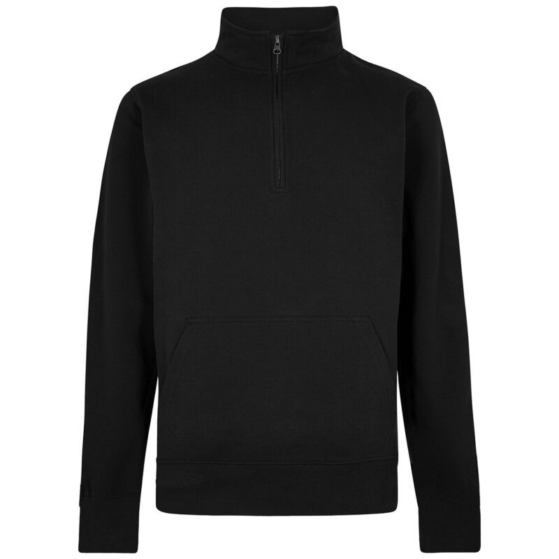 Kustom Kit Regular Fit 1/4 Zip Pique Sweatshirt
