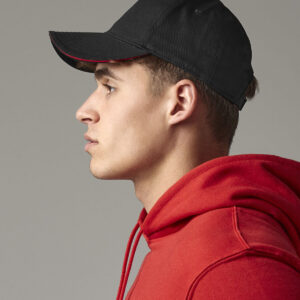 Beechfield EarthAware Classic Organic Cotton 5 Panel Sandwich Peak Cap