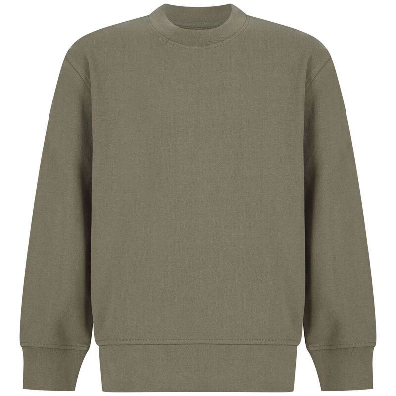 SF Clothing Kids Sustainable Fashion Curved Hem Sweatshirt