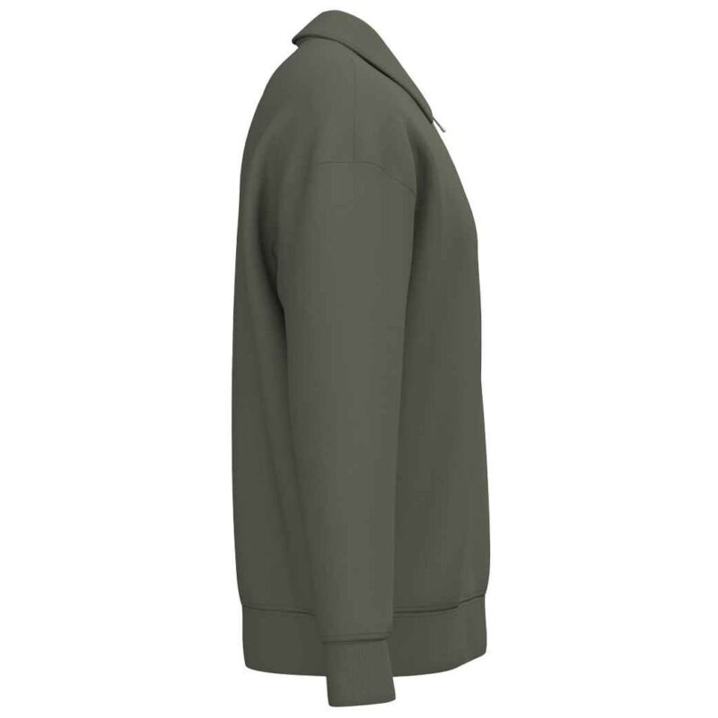 Native Spirit Unisex 1/4 Zip Sweatshirt with Polo Collar