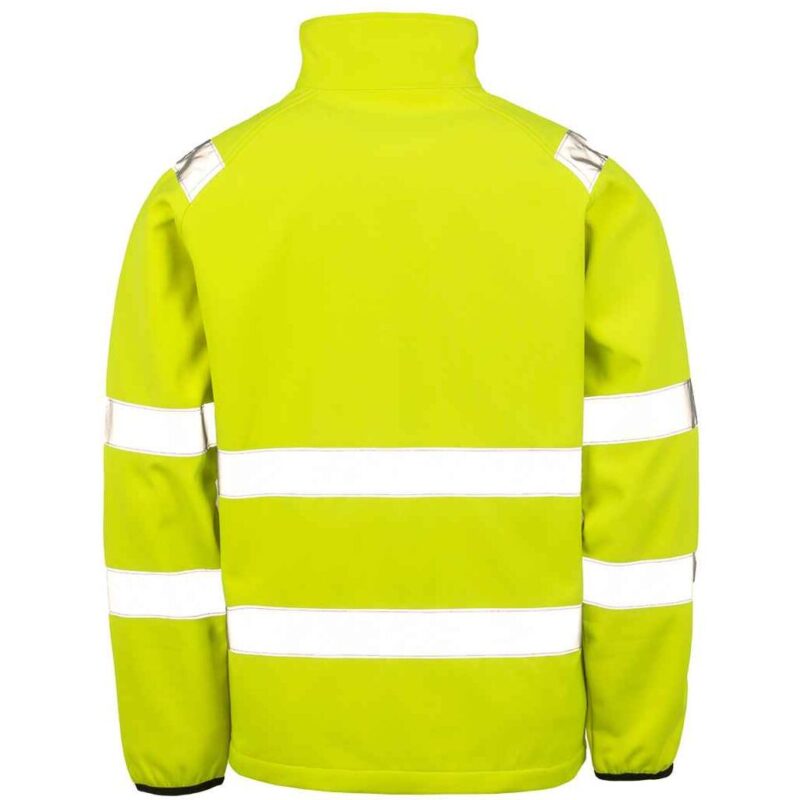 Result Recycled Printable Safety Soft Shell Jacket