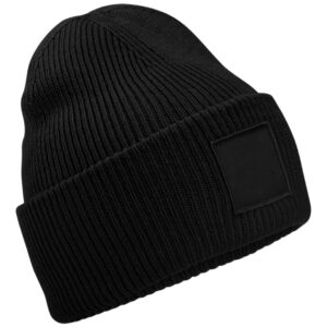 Beechfield Deep Cuff Tonal Patch Beanie