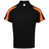 Jet Black/Electric Orange