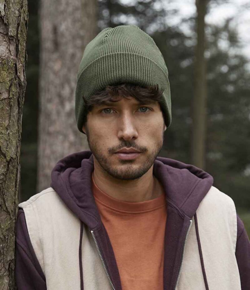 Beechfield Organic Cotton Original Heavyweight Cuffed Beanie