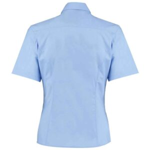 Kustom Kit Ladies Short Sleeve Tailored Business Shirt