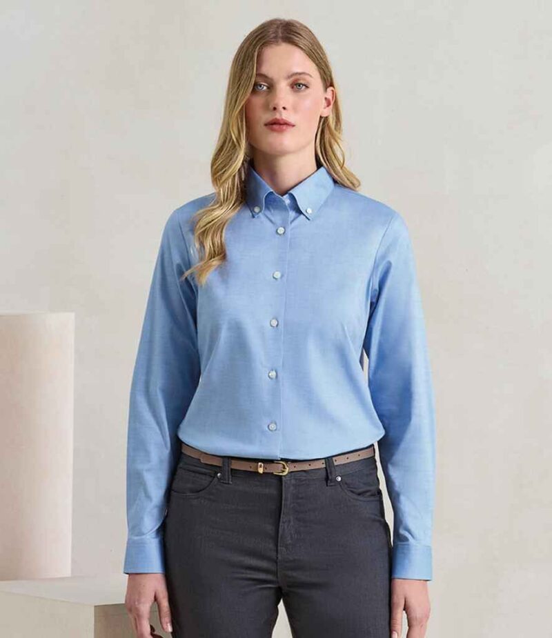 Premier Ladies Supreme Long Sleeve Oxford Shirt