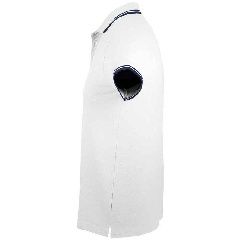 SOL'S Pasadena Tipped Cotton Pique Polo Shirt