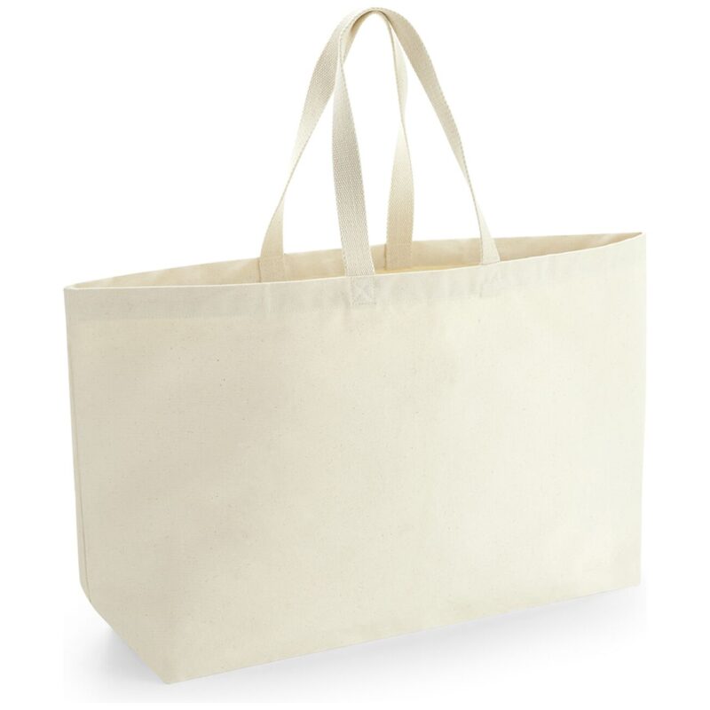 Westford Mill Oversized Canvas Tote Bag