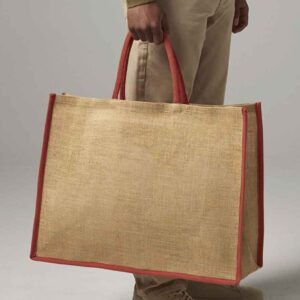 Westford Mill Natural Starched Jute Market Shopper