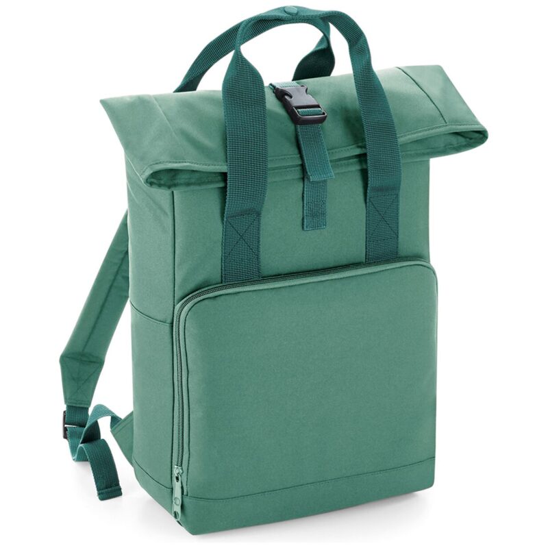 BagBase Recycled Twin Handle Roll-Top Backpack